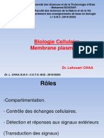 Biologie Cellulaire Généralités: Membrane - Plasmique