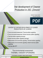 Skirmantė Dragūnaitė. Further Development of Cleaner Production in JSC Elmoris"