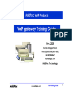 AddPac VoIP Gateway Training Guide
