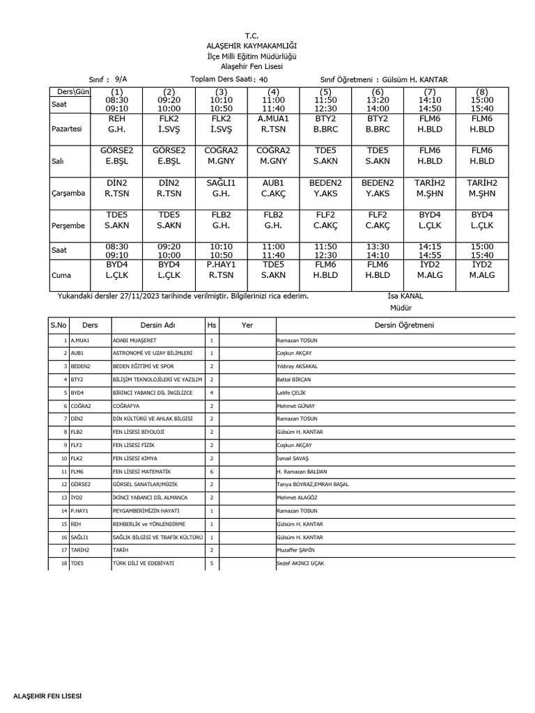 Sinif Program 27112023 Pdf
