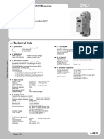 Fiche Technique 505610 Inter Val Seuils 0 10 VDC Ovl1 24 Vacdc Tele 170015