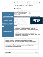 Examen - (APEB1-10%) Actividad 2 - Analice La Repercusión de Los Principios en La Formación Profesional 10 - de - 10