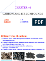 X-4-Carbon and Its Compounds
