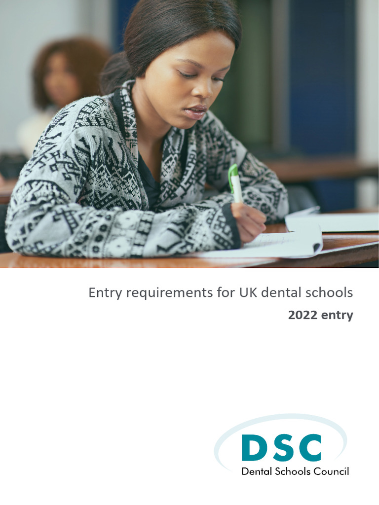 Dental School Degree Requirements