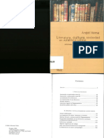 Angel Rama - Literatura Cultura y Sociedad en América Latina