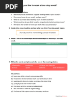 ESL Brains Would You Like To Work A Four Day Week SV 6338