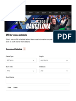 European Poker Tour - EPT Barcelona - Poker Tournaments in Spain