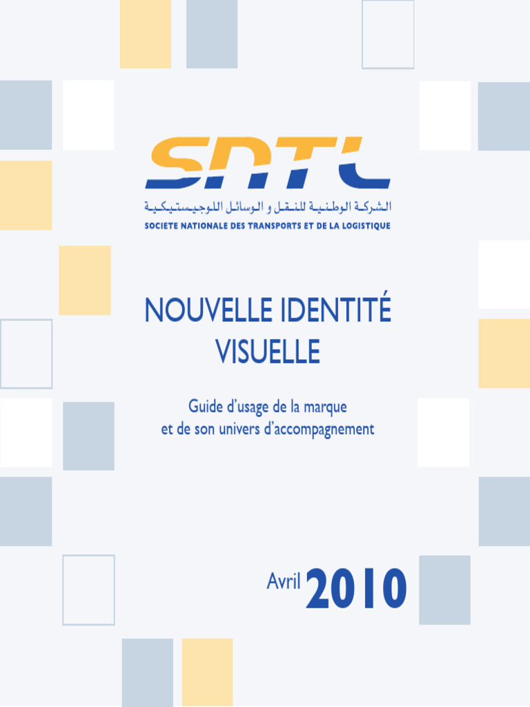 Charte Graphique de la SNTL | PDF | Logos | Marque