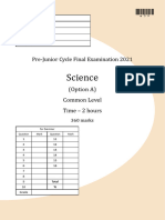SCIENCE Mock Paper Non Editable
