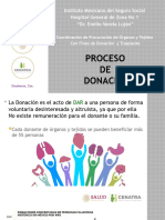 Proceso de Donacion