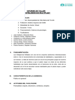 Informe Taller Inteligencias Multiples