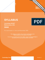 0444 Sylabus