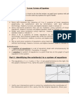 Systems of Equations