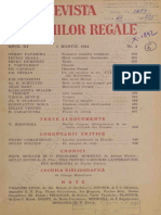 Revista Fundatiilor Regale, 1944, An. 11, Nr. 03