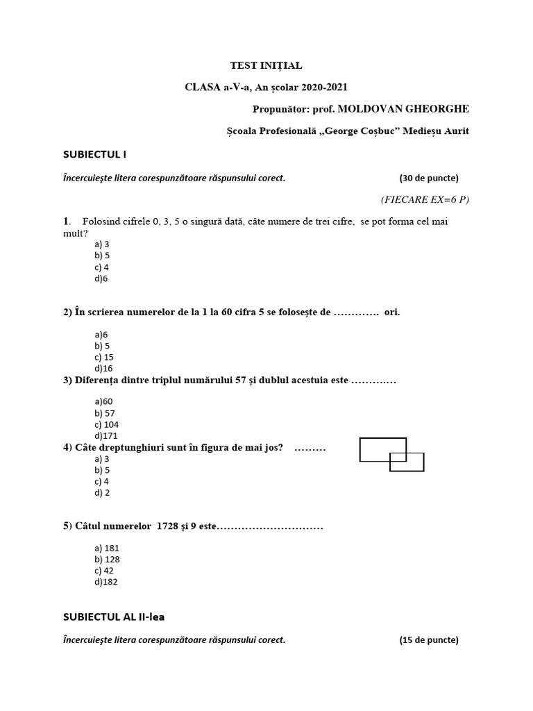 Cls V Test Predictiv | PDF