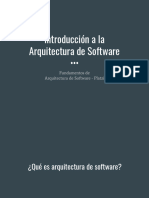 FdAS - 2 - Introducción A La - Arquitectura de Software