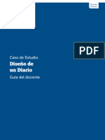 PDF Caso de Estudio "Diseño de Un Diario" - Guía Del Docente (Oficial)