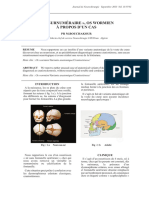 Os Surnuméraire Os Wormien - À Propos D'un Cas