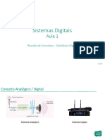 UC SDI Aula1 Revisão de Conceitos Eletrônica Digital