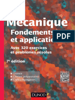 Mécanique - Fondements Et Applications Avec 320 Exercices Et Problemes Resolus - José Philippe Pér