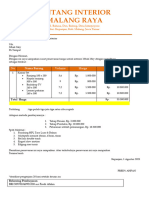 Invoice Interior