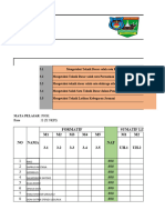 Format Penilaian Semester Ganjil