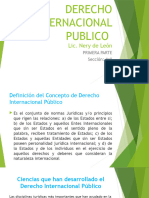 Diapositivas Derecho Internacional Publico. Lic. Nery 1ra. Parte.