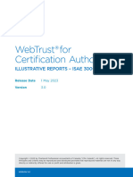 MS - International Reporting ISAE 3000