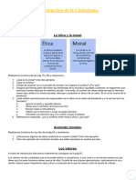 Construcción de La Ciudadanía.: La Ética y La Moral