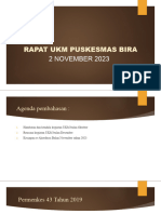 Materi Rapat UKM 2 November 2023