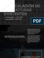 Remodelacion de Estructuras Existentes Joel Quezada y Arturo Galvan