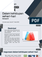 Penggunaan Polimer Pada Kehidupan Sehari Hari