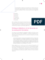 El Rol Docente y Del Estudiante en La Evaluación Formativa