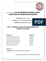 PPA 1 - Evaluación Sensorial