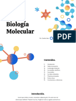 Presentación Científica Biología Molecular Ilustraciones