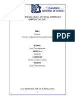 Proyecto Creación Del Departamento de Capital Humano