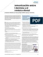 3 Communication Between The Dentist and The Dental Technician - En.es