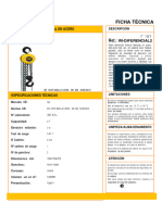 Ficha Tecnica Diferencial