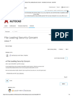 Solved - File Loading Securtiy Concern - Autodesk Community - AutoCAD
