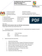 Surat Panggilan Mesyuarat Panitia 1-2023