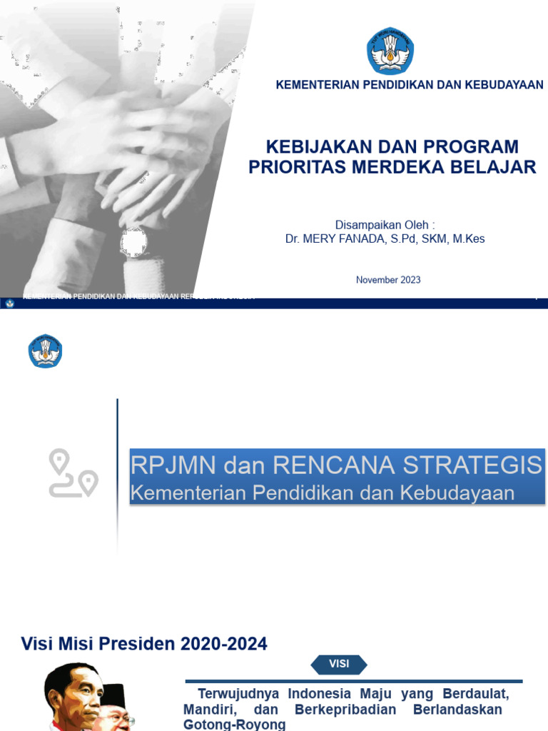 Program Prioritas Merdeka Belajar Kemdikbud | PDF | Karier ...