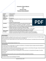 Robison Uwa 5e Lesson Plan Ed 405 Individual 2 Twizzler