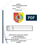 Cover Dan Pernyataan Tukin PPPK Tahap I 2022