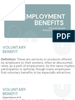Employment Benefits