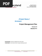 Project Management Plan