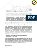 Synthèse Sur L'apport Du Contrôle Interne Dans La Démarche de Changement de L'entreprise