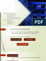 Financial Environment