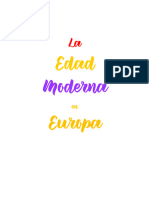 Resumen Sociales-Edad Moderna en Europa