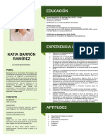 CV - Katia Barrón Ramírez