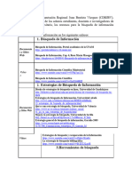 Recursos para La Busqueda de Información Cientifica